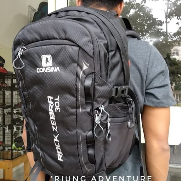 Tas Consina Rock Zebra Ransel Daypack - Biru