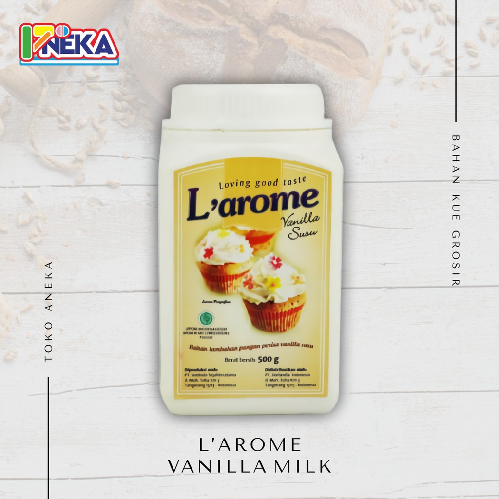 Larome Susu Bubuk Vanilla 500gr
