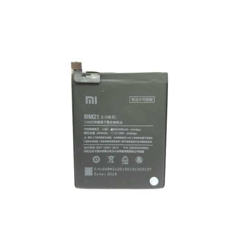 BATERAI BATRE BATTERY XIAOMI REDMI NOTE BAMBU / BM21 ORIGINAL