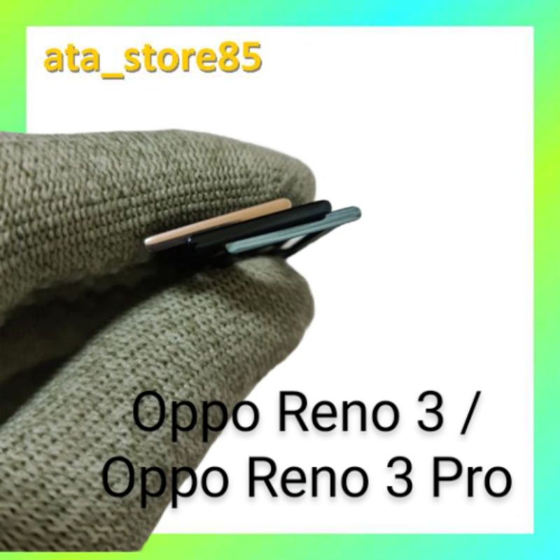 Simtray SimLock Slot Sim Tempat Kartu Sim Card Oppo Reno3 / Reno 3 Pro Original