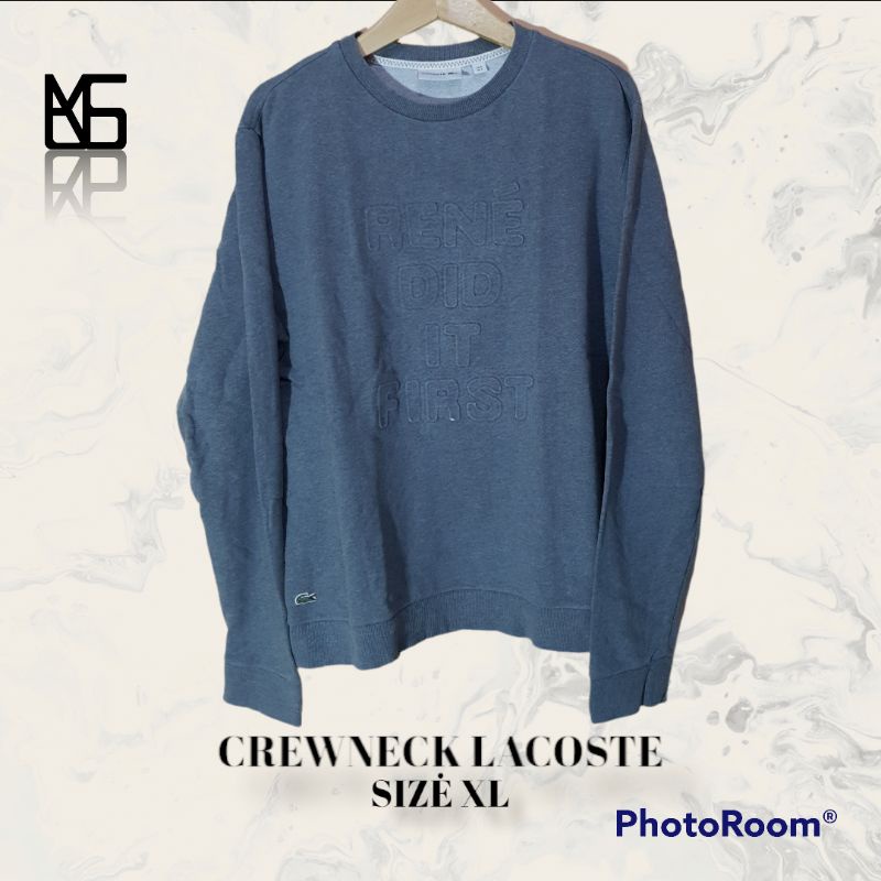 CREWNECK LACOSTE