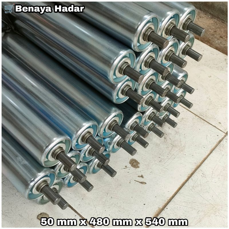 Jual gravity roller 50 mm x 480 mm x 540 mm roller gravity conveyor 2