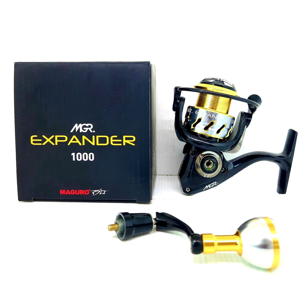 Reel Pancing MAGURO EXPANDER 1000-6000 Sangat Kuat POWER HANDLE