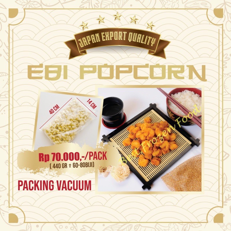 

Frozen Ebi Popcorn (440gr)