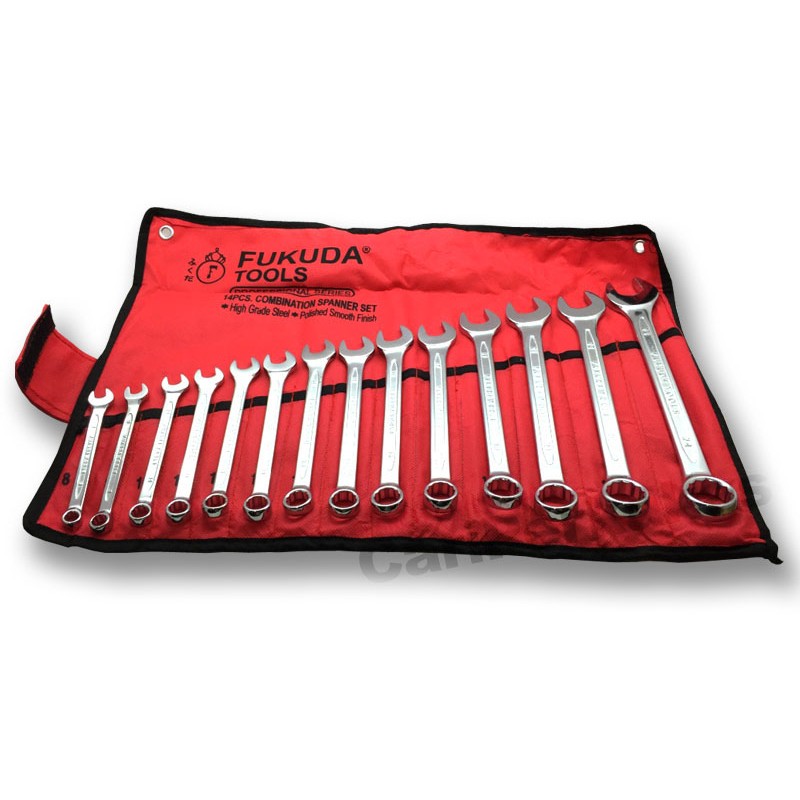 Kunci Ring Pas Set 14 Pcs FUKUDA