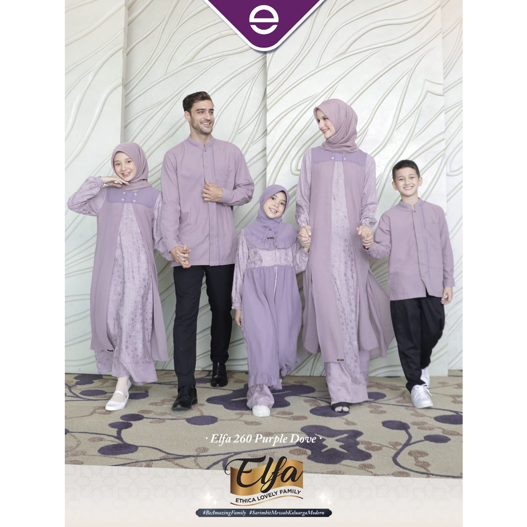 SARIMBIT KELUARGA ETHICA 2022 II ELFA 260 PURPLE DOVE II BY ETHICA