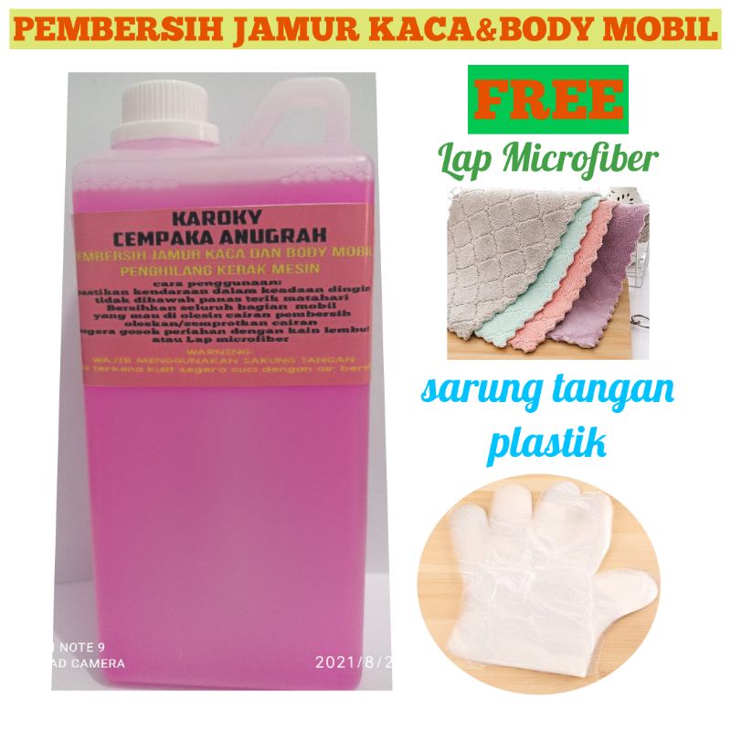 PEMBERSIH JAMUR KACA MOBIL - ANTI JAMUR KACA BODY MOBIL - Cairan pembersih jamur kaca mobil