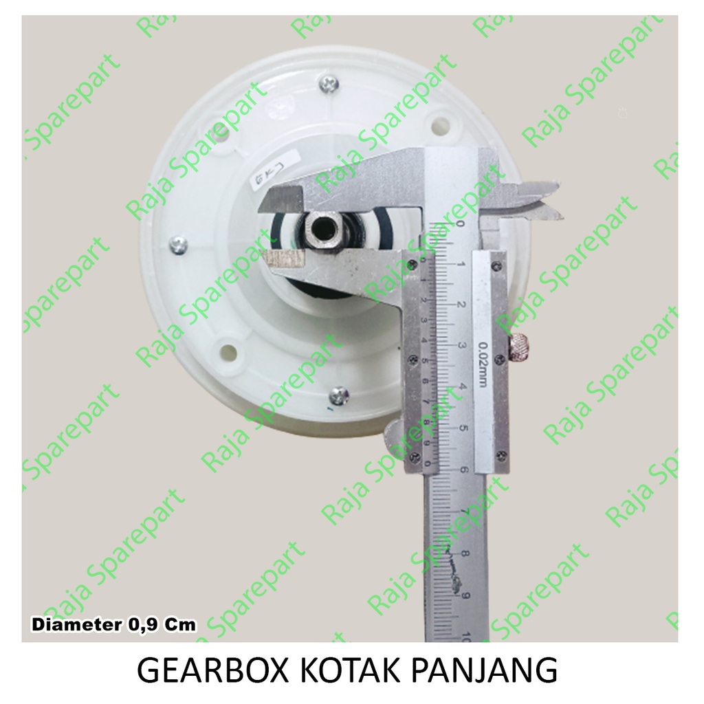 Gearbox Mesin Cuci 2 Tabung as Kotak Panjang