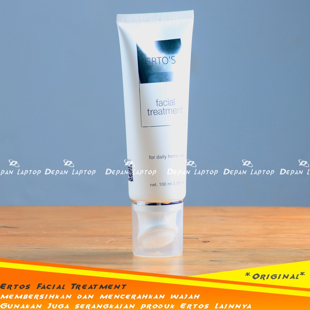 [ORI] Facial Treatment For Daily Pemutih Wajah I Facial Treatment Biru Putih Formulasi Bulu Lembut 100ml BPOM Original