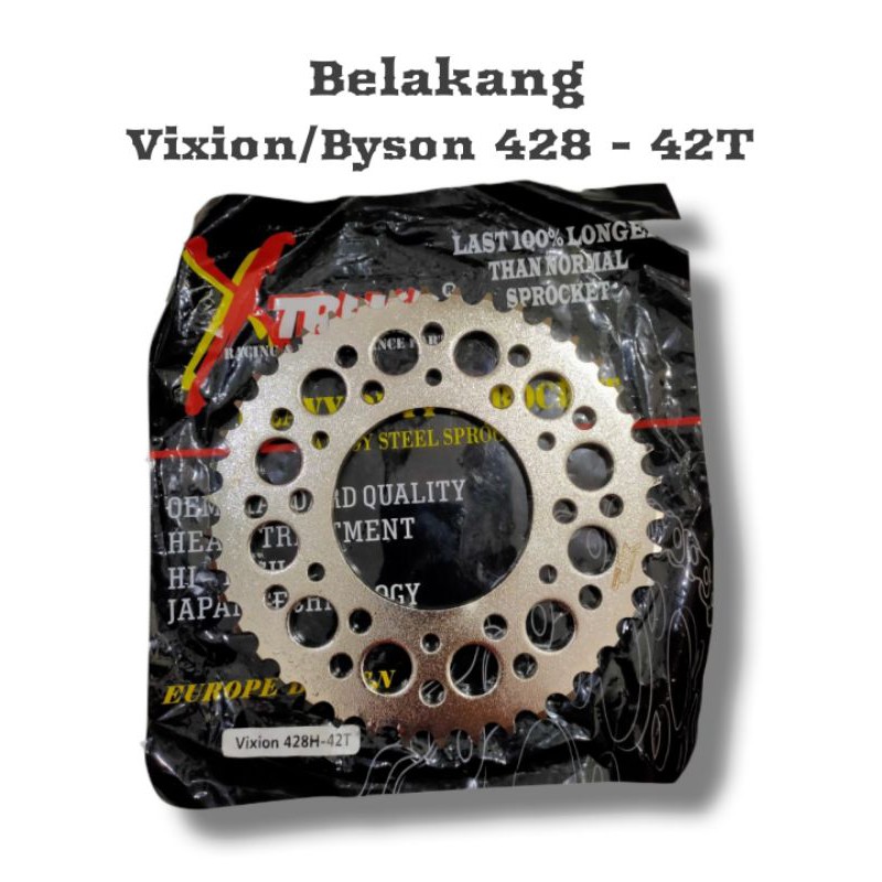 Gear Belakang Vixion/Byson 428-42T