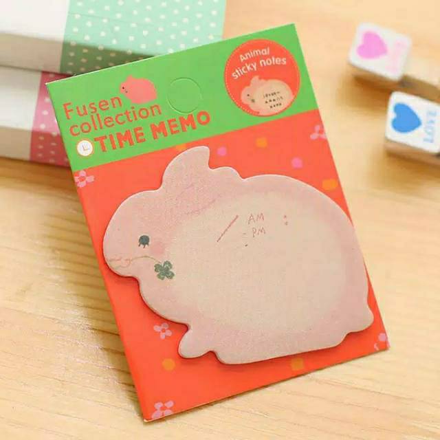 

Post It Lucu Cute Animal - Sticky Note Zoo