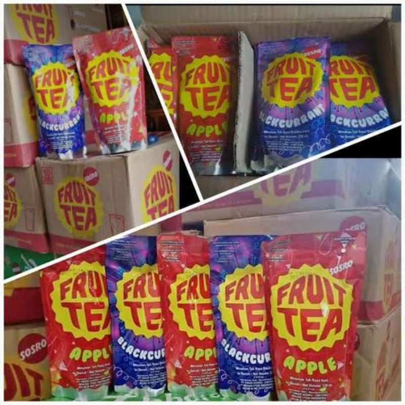 

fruit tea pouch 230ml x 24pcs