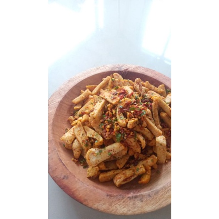 

Basreng Seblak Hot daun jeruk/basreng daun jeruk/ basreng 500gr