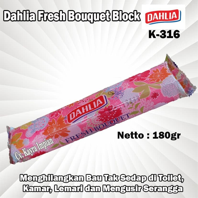 Dahlia Fresh Bouquet Block K-316 Kamper Batang Kotak Dahlia