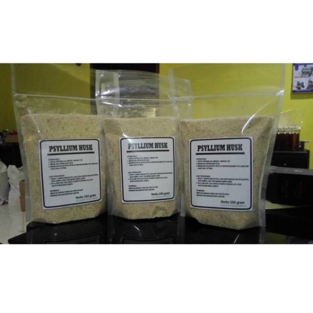 

Psylium Husk powder halus diet serat alami 250gr