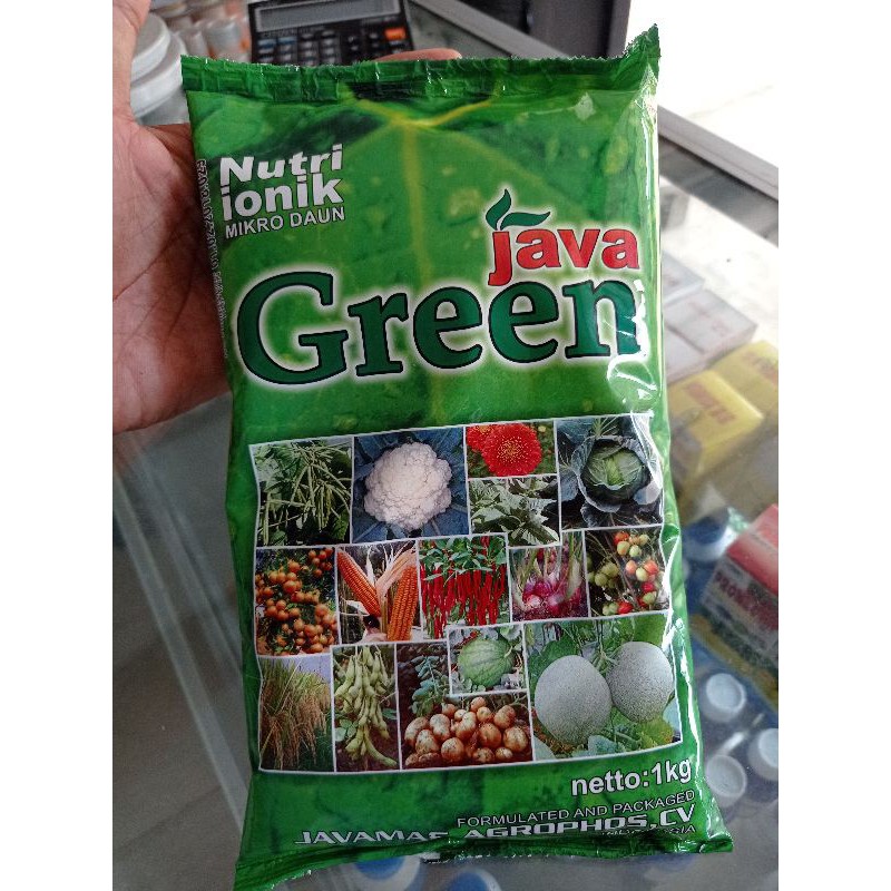 

Nutri Ionik Mikro Daun Java Green kemasan 1 kg