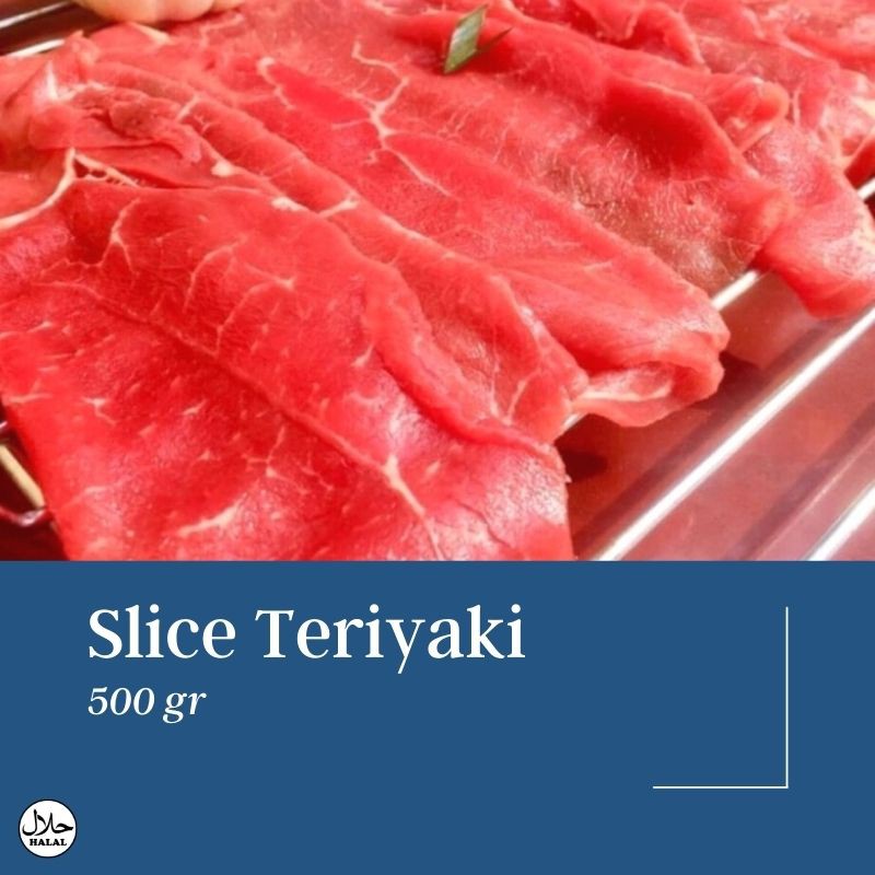 

DAGING SLICE TERIYAKI / DAGING IMPORT 500GR
