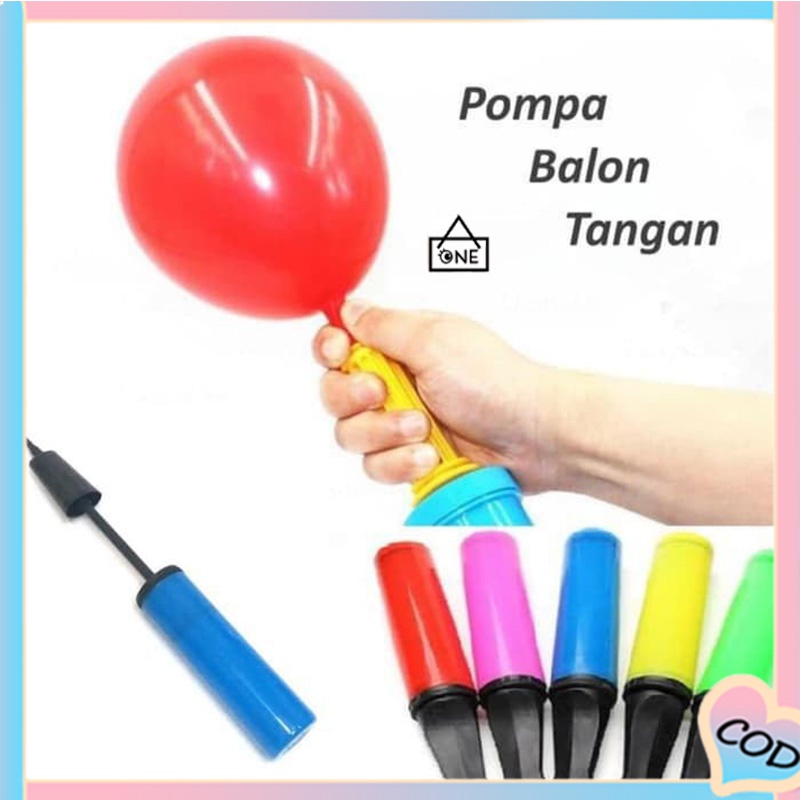 1PCS Mini Pompa Balon Tangan Ulang Tahun / Balloon Hand Pump Tri Birthday Supply COD❤️