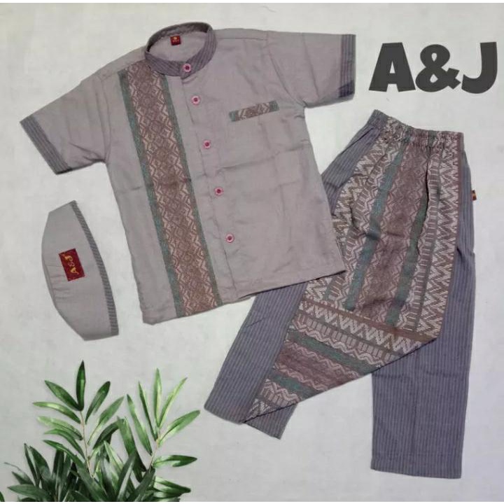 BAJU KOKO SARKOCI ANAK A&J TERLARIS