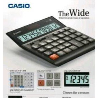 

DESKTOP CALCULATOR KALKULATOR MEJA KANTOR OFFICE CASIO DH-12 GARANSI RESMI 1 TAHUN BERKUALITAS