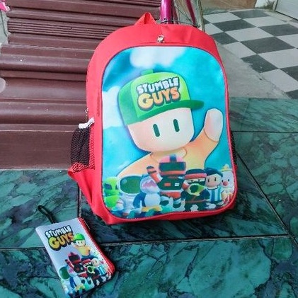 tas ransel anak karakter stamble guys