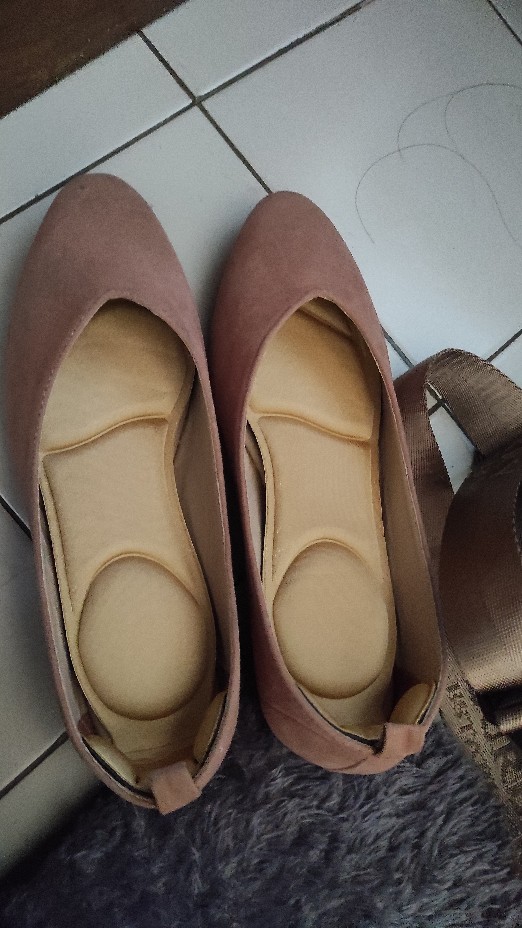 [daily Use] - Insole Pad Alas Kaki Wanita High Heels Breathable Anti Slip 1 Pair - 169d - Black