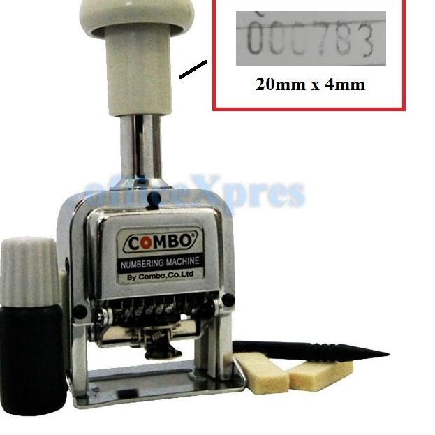 

BAYAR DITEMPAT✔️Numbering Machine 6 Digits 106S / Numerator / Nomorator / Nomerator Combo|RA9
