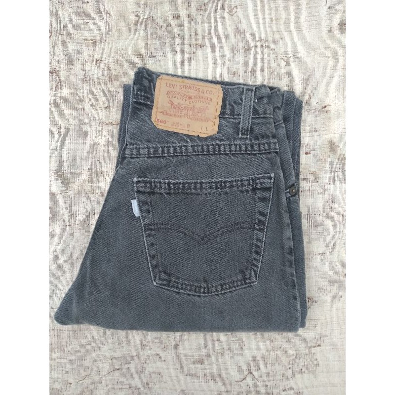 levis 560 nade in usa student fit size 27 second original