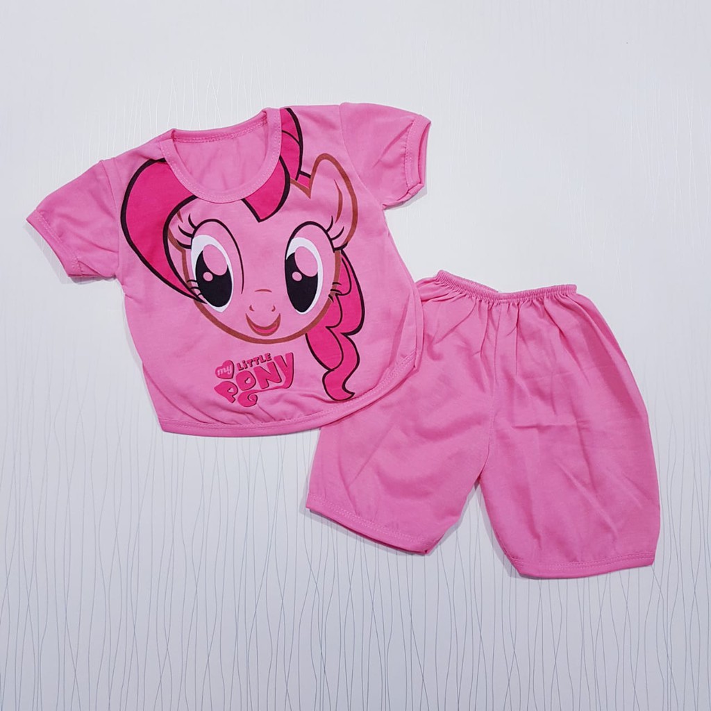 COD Setelan Anak Perempuan Motif Little Pony Baby Alicia