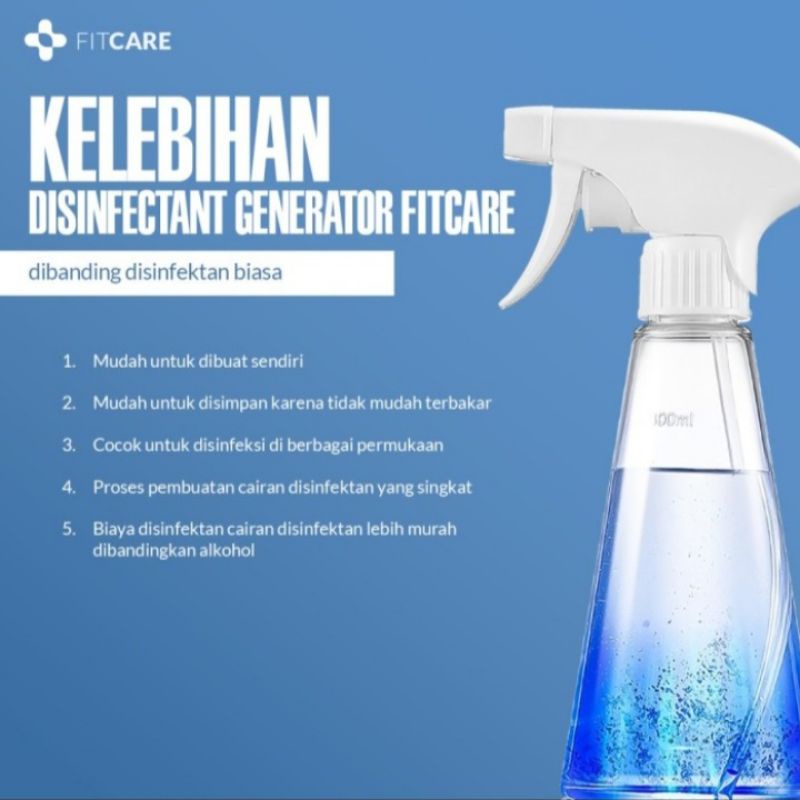 Disinfectant Generator / Pembuat Cairan Disinfektan merk Fitcare