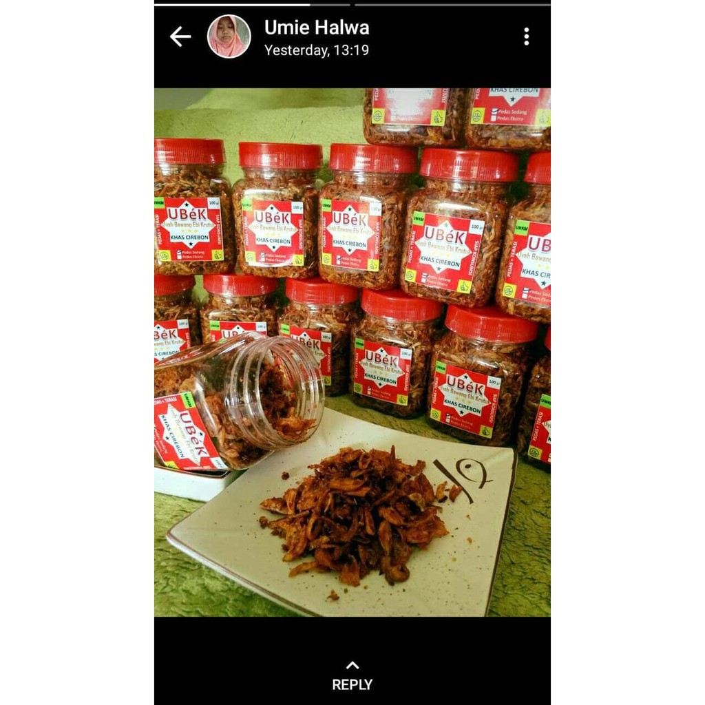 

UBEK Makanan ringan khas Cirebon ~ kp1587