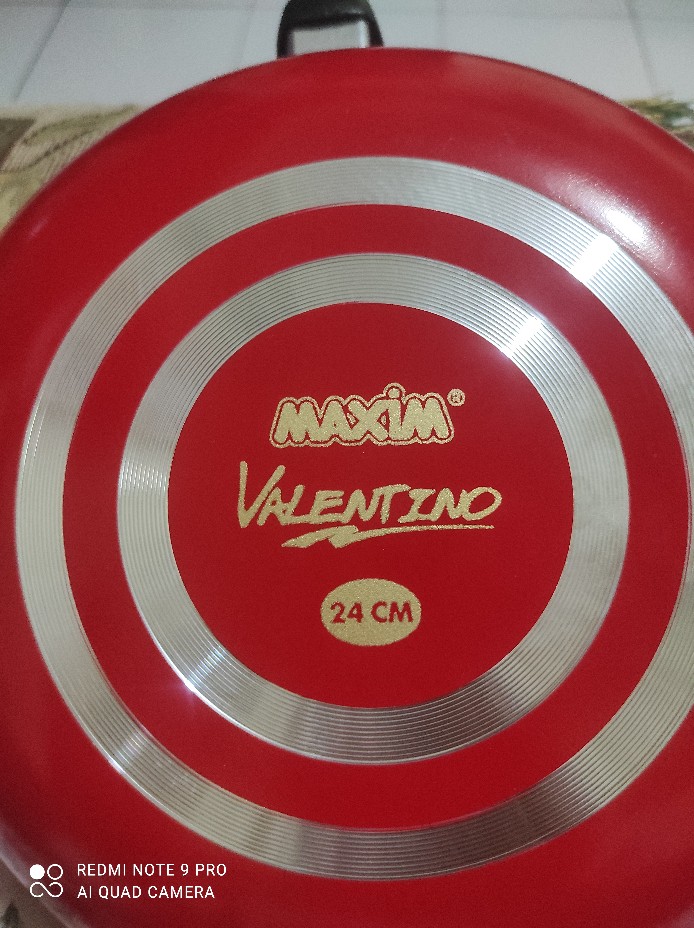 Maxim Valentino Wajan Non-stick / Deep Wok Non-stick 24 Cm (val24wok)