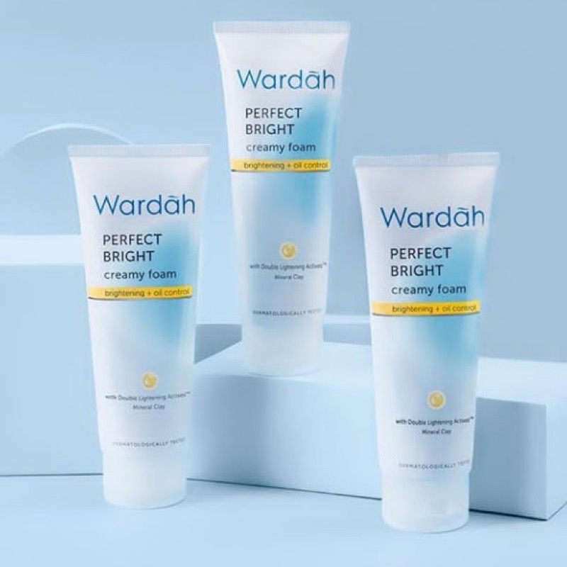 WARDAH PERFECT BRIGHT CREAMY FOM BRIGHTENIG+OIL CONTROL 60-100ml