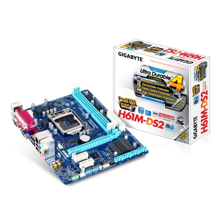 Motherboard Gigabyte GA H61M-DS2 LGA 1155 DDR3