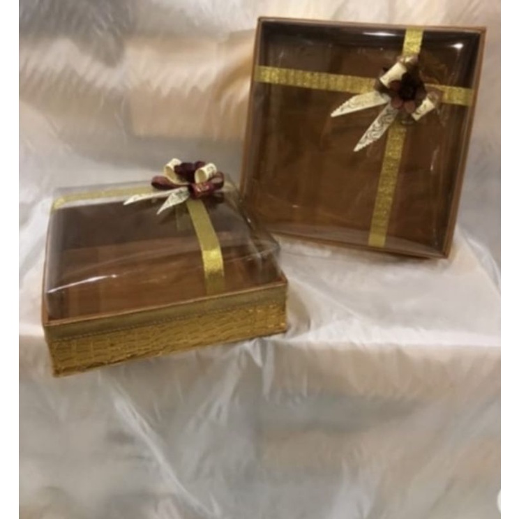 kotak kue seserahan pernikahan mika bahan vinyl