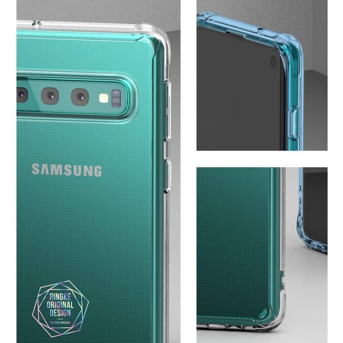 Original Ringke Fusion Case For Samsung Galaxy S10 Crystal Clear