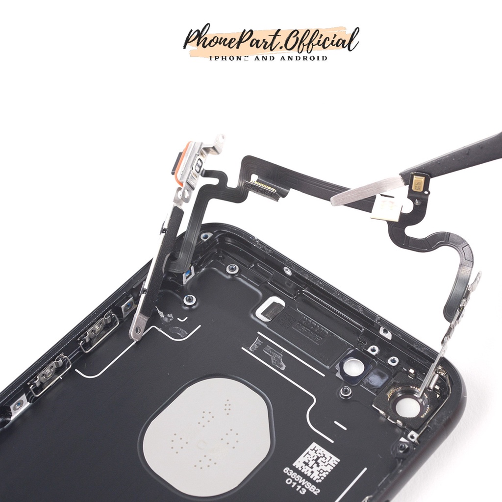 Flexibel Tombol Power ON OFF Volume Vibrate IPHON 5 5S 6G 6 Plus 6S Plus 7 Plus Silent Getar Flexble Lampu Flash
