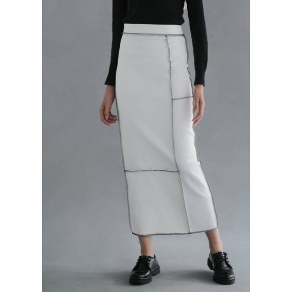 rok span kebalik / rok spa scuba / rok span trend