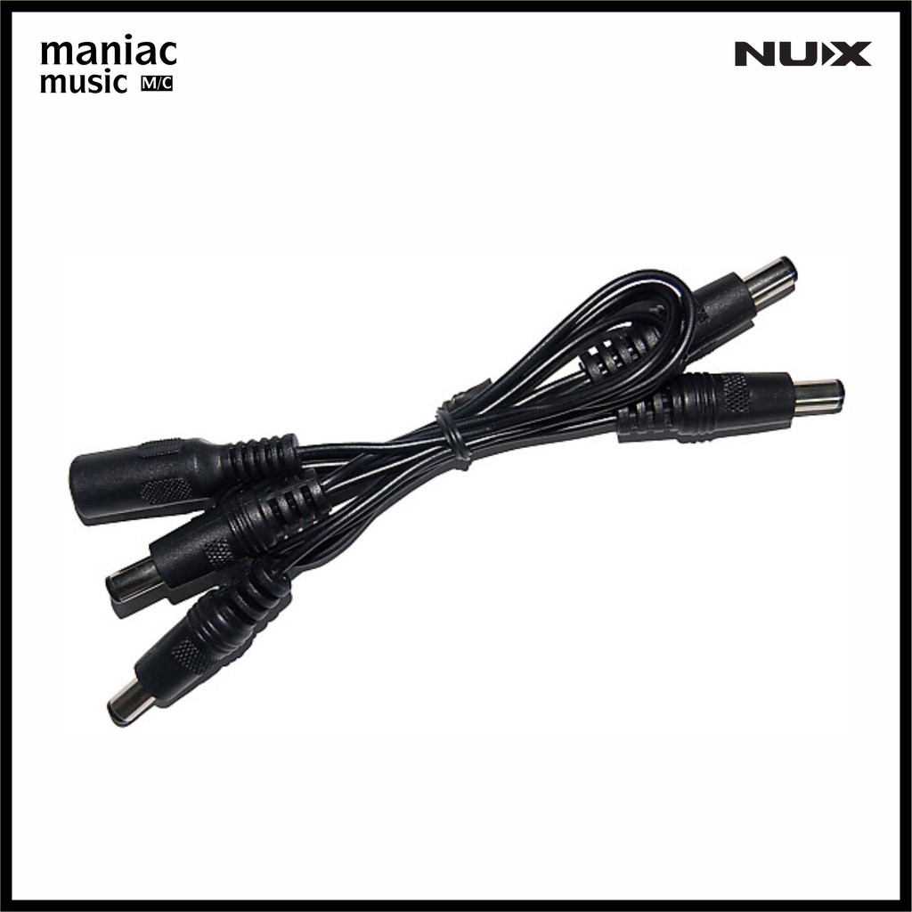 NUX WAC001 Multi Plug Cable - Kabel Gitar. Power Cord. Minimize Noise