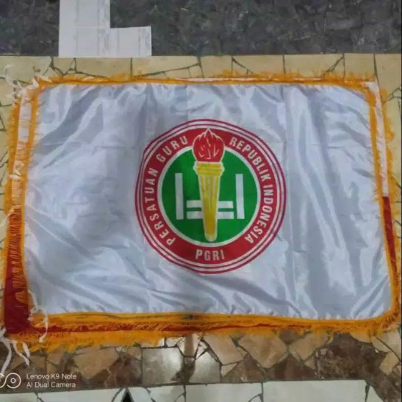 Bendera PGRI rumbai 80x120cm