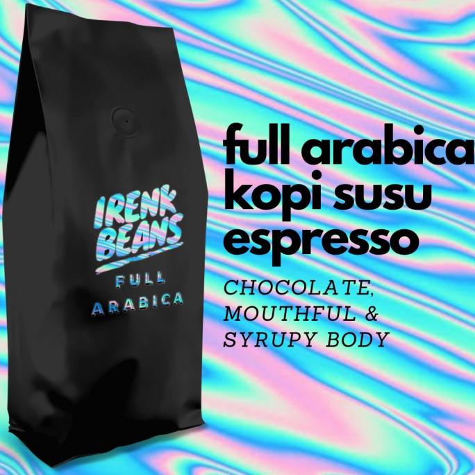 

Full Arabika Premium Gayo Bali Kopi Susu Espresso 500 Gram
