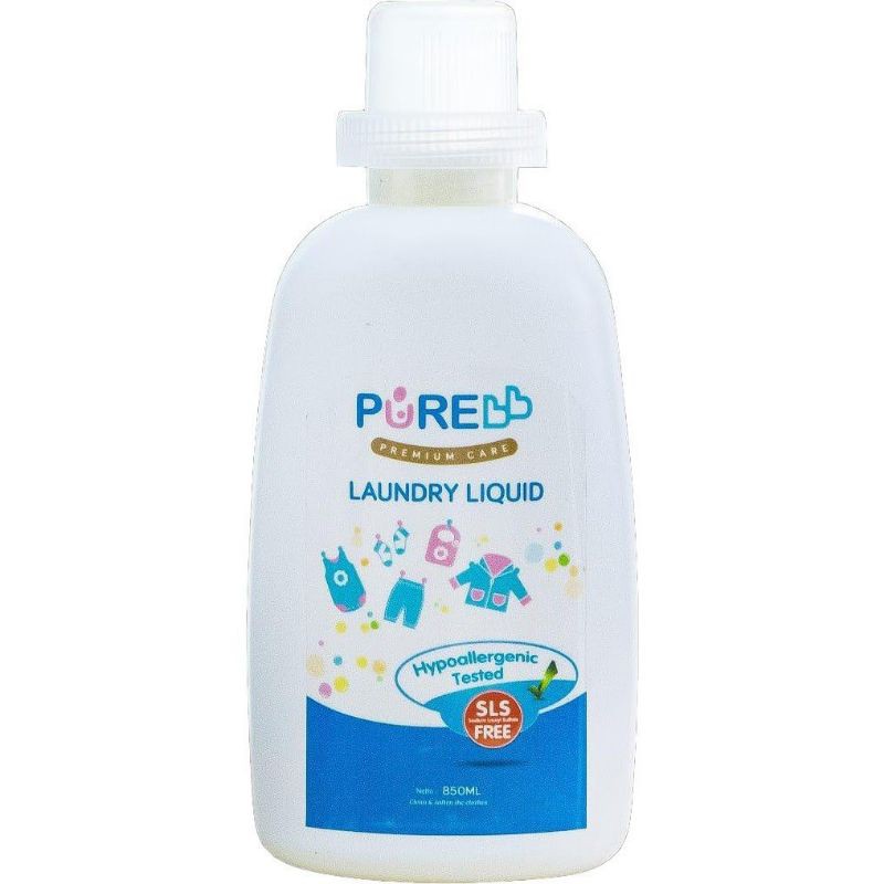 Pure Baby Laundry Liquid 850ml Botol