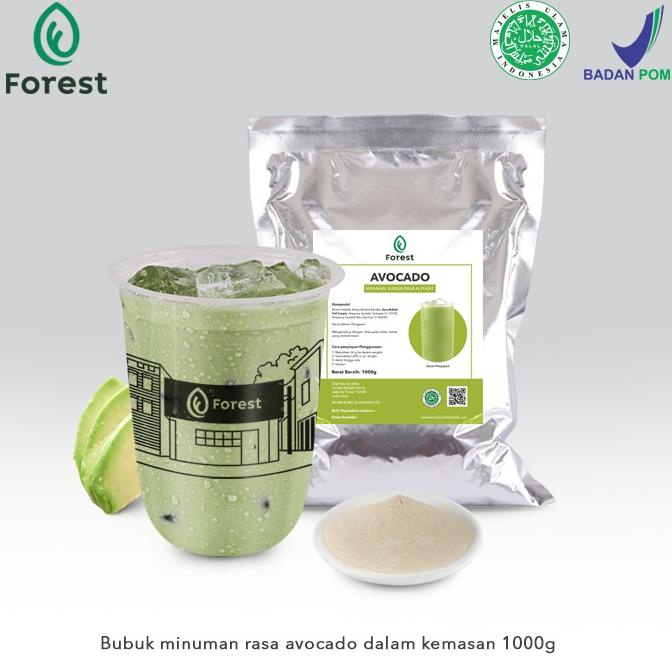 

Bubuk Minuman AVOCADO Powder - FOREST Bubble Drink