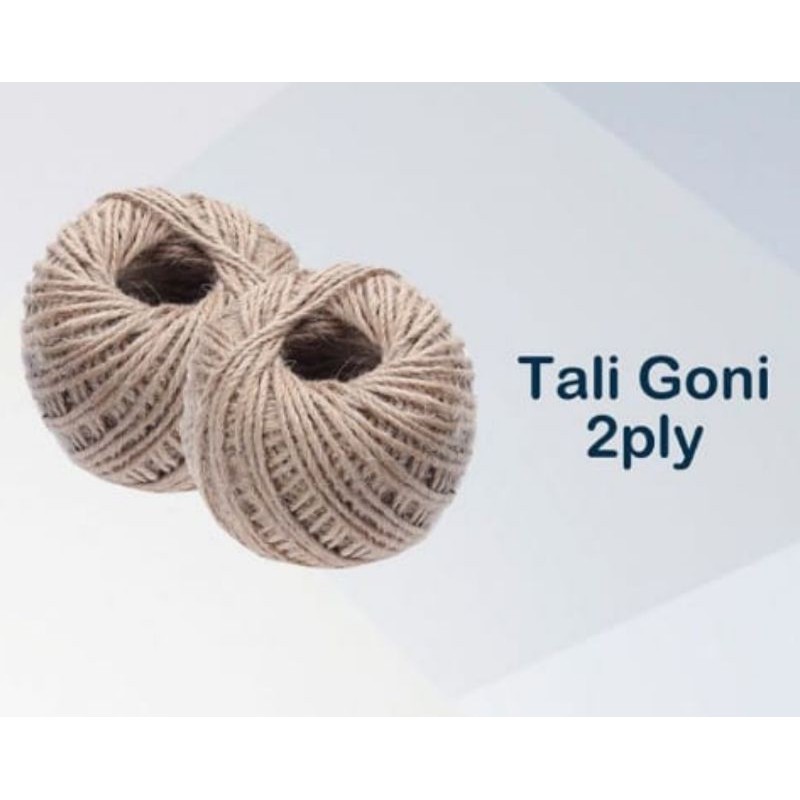 Jual Tali Goni Tali Rami Ply Meter Tali Hiasan Box Packaging