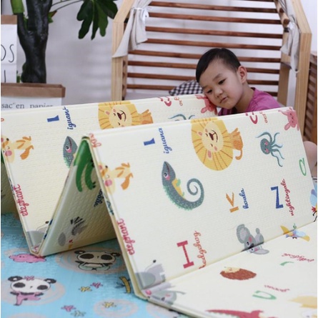 Tikar Lipat / Karpet Lipat Anak Waterproof Baby Playmat Foam / Play Mat Bayi Karpet Lipat 1820-10