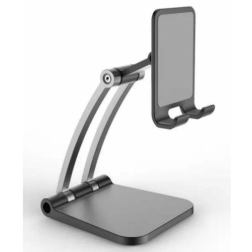 MQ Holder tablet Hp Full Stainless Folding Mobile Phone Desktop Stand Model-Q009