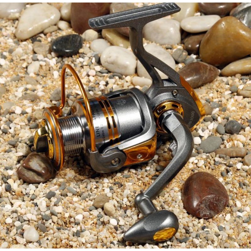 LINNHUE HM4000 Reel Pancing Spinning Fishing Reel 5.2:1 Gear Ratio 8 Kg
