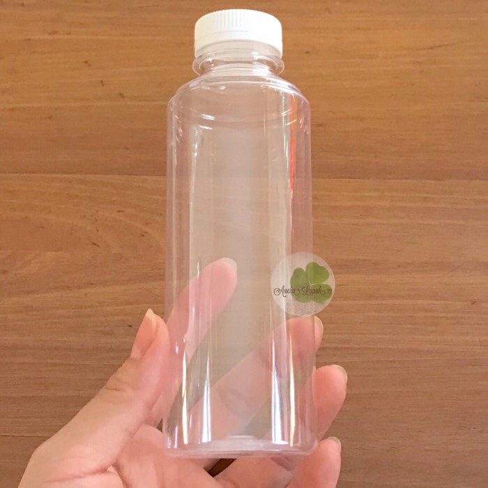 Botol almond 250 ml kasta botol plastik 250 ml ekonomis murah - Putih