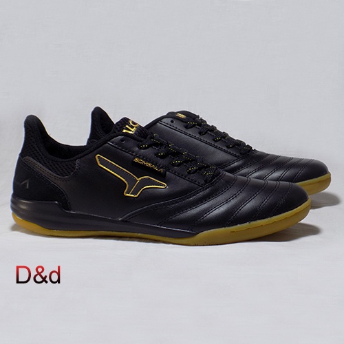 Sepatu Futsal Calci Bomsala Anchor Black Out