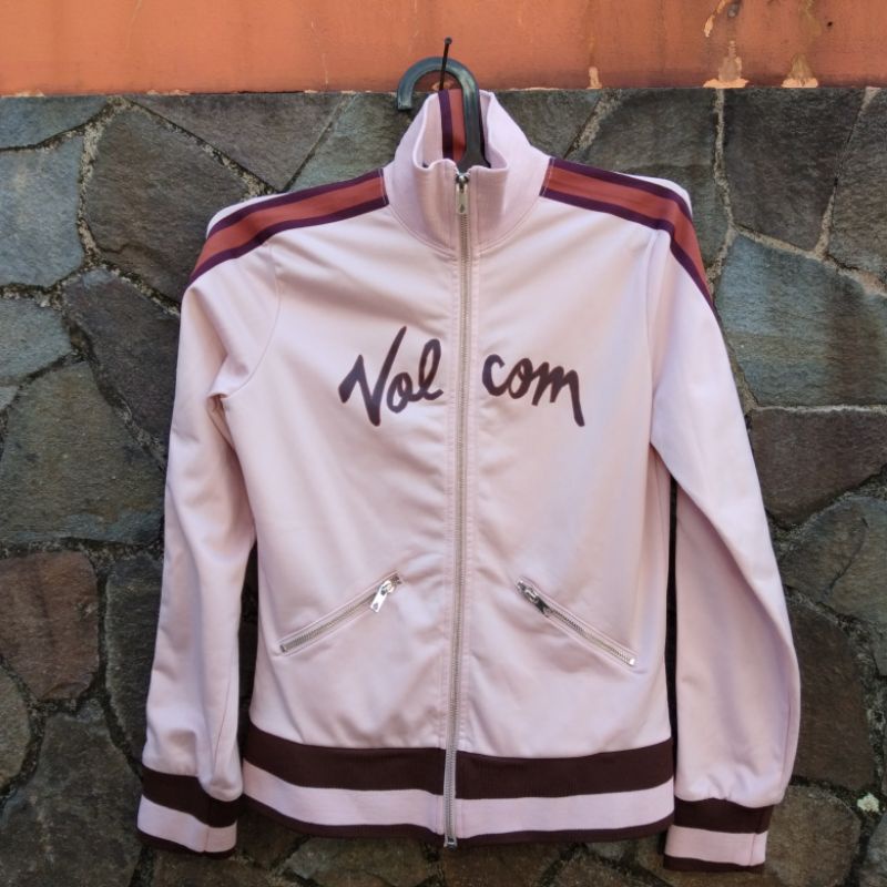JAKET TRACKTOP VOLCOM ORIGINAL WANITA SIZE M